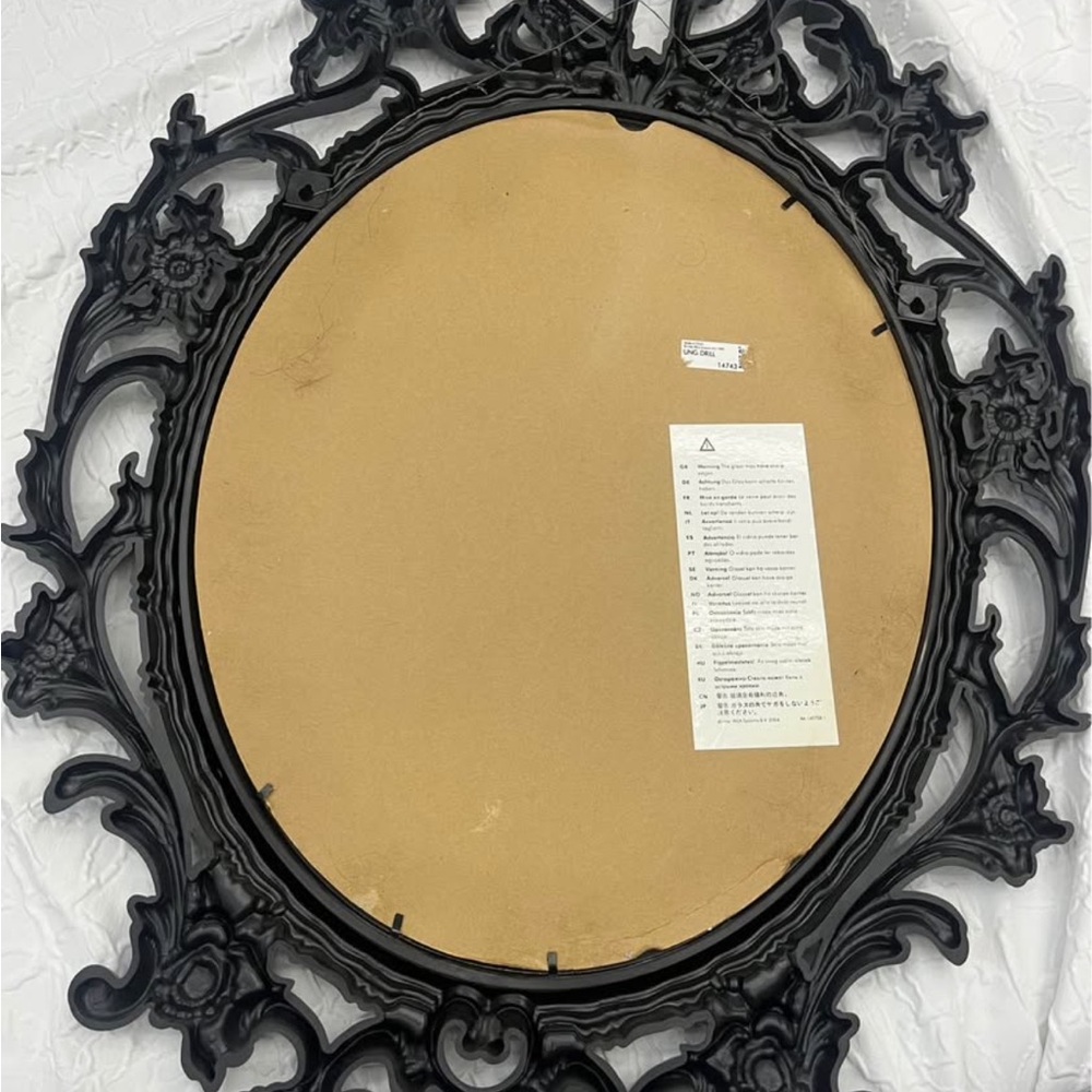 Large Ornate Black Frame - Picture 4 of 5